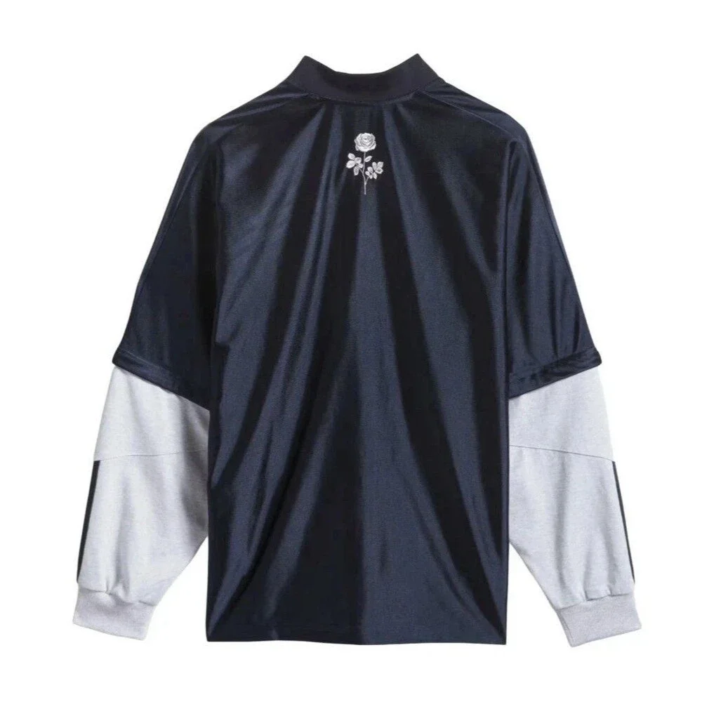 Adidas Originals Willy Chavarria WC Dazzle Jersey Legend Ink Long Sleeve KD1799